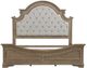 Liberty Furniture Magnolia Manor Taupe/Weathered Bisque Queen Upholstered Panel Bed-2