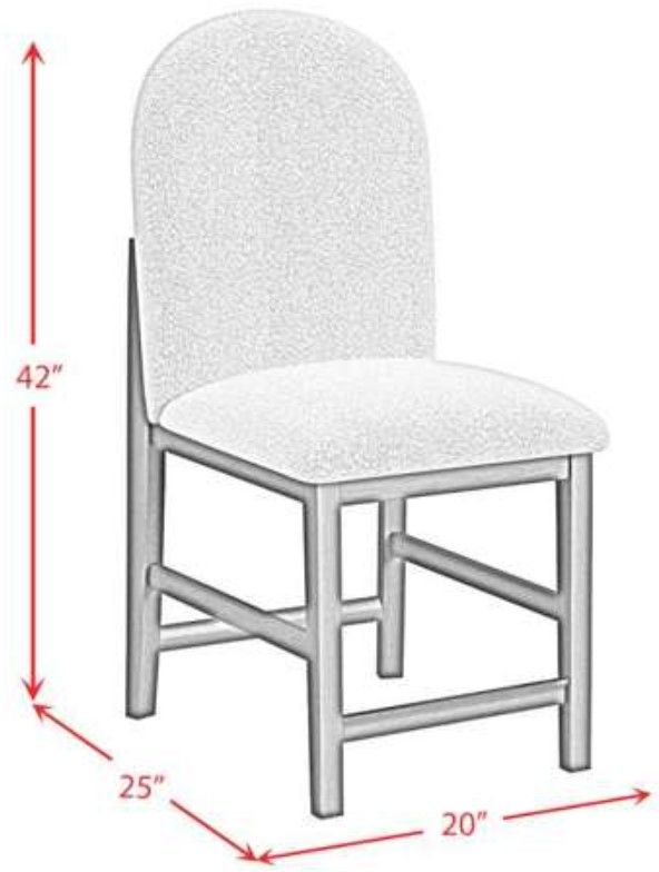 Elements International Portland Black/Gray Counter Stool-2