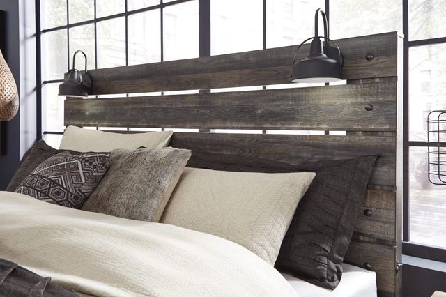Signature Design by Ashley® Drystan Brown Youth Full Panel Bed-3
