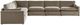 Signature Design by Ashley® Sophie 6-Piece Cocoa Modular Sectional-0