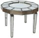 A & B Home Brown/Clear Table-0