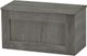 Crate Designs™ Furniture Graphite Wood Lacquer Top Storage Bench-0