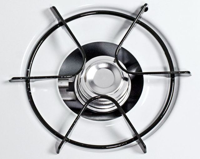 Summit® 24" White Liquid Propane Gas Cooktop-1