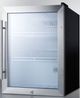 Summit® Commercial 2.1 Cu. Ft. Stainless Steel Frame Compact Outdoor Beverage Center-2