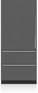 Sub-Zero® Designer Series 36 in. 19.6 Cu. Ft. Panel Ready Counter Depth Bottom Freezer Refrigerator