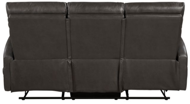 Homelegance® Allen Espresso Manual Double Reclining Sofa-4