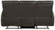 Homelegance® Allen Espresso Manual Double Reclining Sofa-2