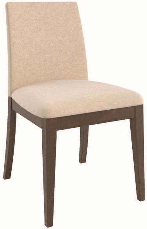 Canadel® Canadel Cognac Washed Upholstered Side Chair-0