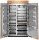 KitchenAid® 48” 30 Cu. Ft. Panel Ready Built-In Side-by-Side Refrigerator with Platinum Interior-1