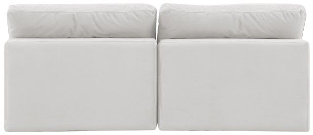 Meridian Furniture Comfy 2-Piece Cream 78" Modular Sofa-3