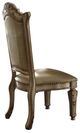 ACME Furniture Vendome 2-Piece Bone/Gold Patina Side Chair Set-0