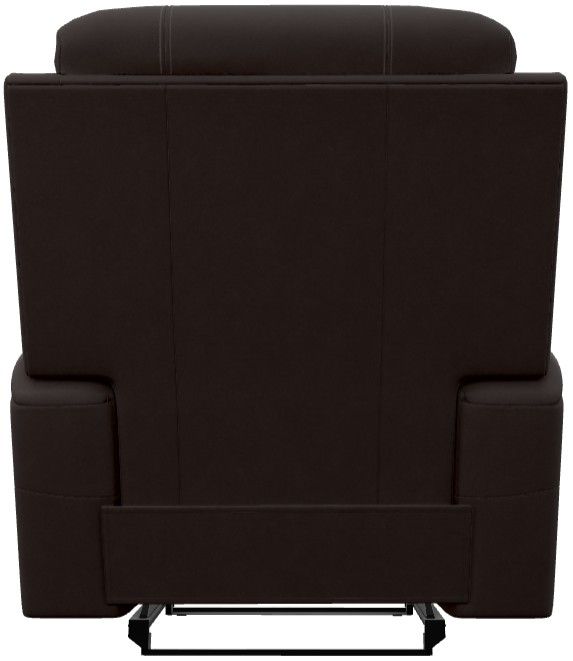 La-Z-Boy® Ace Chocolate Leather Manual Wall Recliner-4