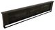 International Furniture Direct Dark Teak Black Eastern King Panel Bed-4