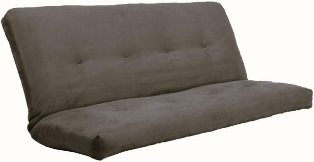Kodiak Furniture Suede Gray Full Futon Mattress-0