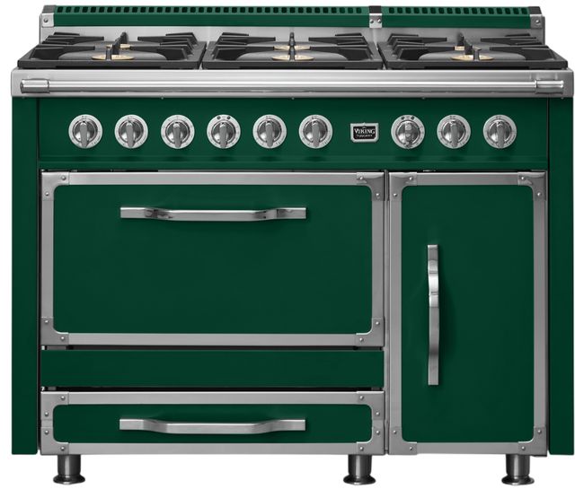 Viking® Tuscany 48" Ivy Pro Style Dual Fuel Range-0
