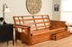 Kodiak Furniture Phoenix Butternut Queen Futon Frame with Storage-3