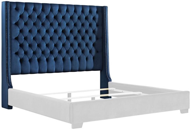Signature Design by Ashley® Coralayne Blue King/California King Upholstered Headboard-1