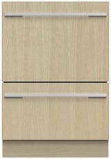 Fisher & Paykel Series 11 24" Panel Ready Double Drawer Dishwasher