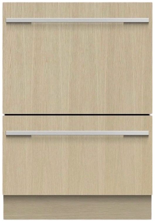 Fisher & Paykel Series 11 24" Panel Ready Integrated Tall Double DishDrawer™ dishwasher-0