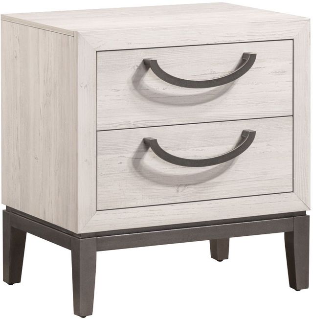 Crown Mark Veda Beige Nightstand-0