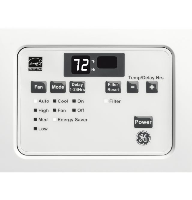 GE® Window Mount Room Air Conditioner-White-2