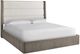 Universal Explore Home™ Erinn V x Universal Morada Crossover Sand White/Weathered Oak Queen Panel Bed-0