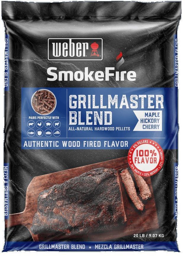 Weber® GrillMaster Blend All-Natural Hardwood Pellets-0