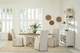 Riverside Furniture Osborne Winter White Sideboard and Hutch-1