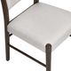 Crestview Collection Bentley 2-Piece Brown/White Upholstered Side Chair Set-5