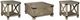 Signature Design by Ashley® Aldwin 3-Piece Gray Farmhouse Living Room Table Set-0