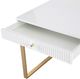 TOV Furniture Janie White Lacquer Side Table-4