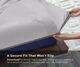 BEDGEAR® Flannel Performance® 4-Piece Light Gray King/California King Sheet Set-3