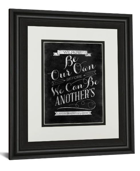 Classy Art Be Our Own by Sd Graphic Wall Art-1