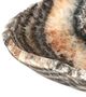 A & B Home Raphael Black/White Striated Hand-Carved Onyx Bowl-1