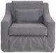 Universal Explore Home™ Customizable Coastal Living Outdoor Brooke Fabric Chair-2