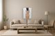 Classy Living Dramatic Lady in Beige Dress Wall Art-1