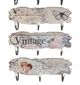 A & B Home 4-Piece Black/White Wall Decor with Hook Set-1