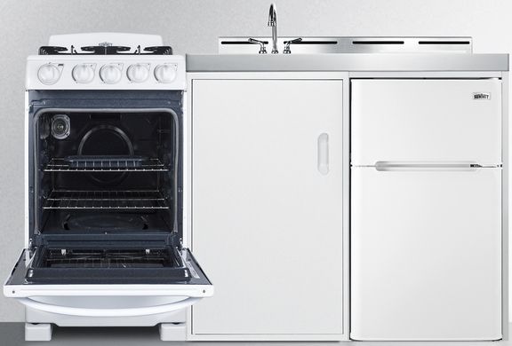 Summit® 60" White All-In-One Kitchenette-1