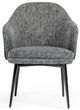 VIG Furniture Modrest Cora Gray Leatherette Dining Chair-1