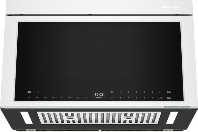 KitchenAid® 1.1 Cu. Ft. White Over The Range Microwave-2