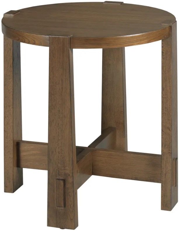 Hammary® Thornton Auburn Round End Table-0