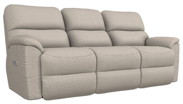 La-Z-Boy® Brooks Muslin Power Reclining Sofa with Headrest and Lumbar-0