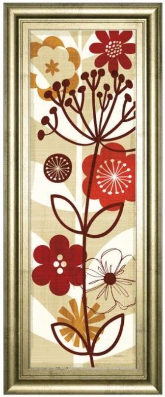 Classy Living Mo Mullan Floral Pop Panel Il 18" Wall Art-0