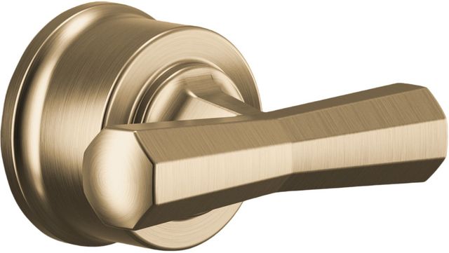 Brizo Beauclere® Brilliance® Luxe Gold® Pressure Balance Valve Trim Cross Handle Kit-0