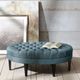Olliix by Madison Park Blue Martin Surfboard Tufted Ottoman-3
