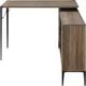 ACME Furniture Zakwani Black/Rustic Oak Writing Desk with USB Port-2