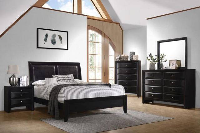 Coaster® Briana Black Dresser and Mirror -2