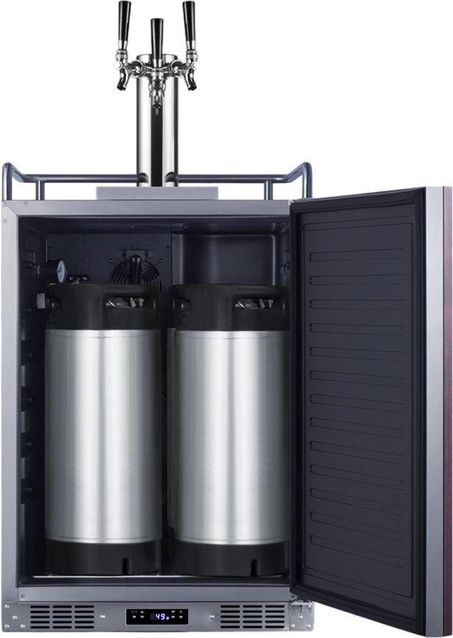 Summit® 24" Panel Ready Wine Kegerator -4