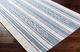 Surya Eagean Navy/Off-White 4'x6' Area Rug-2