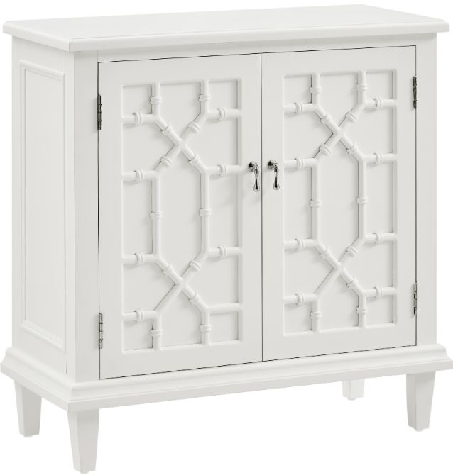 Coast2Coast Home™ Valeria White Cabinet-0